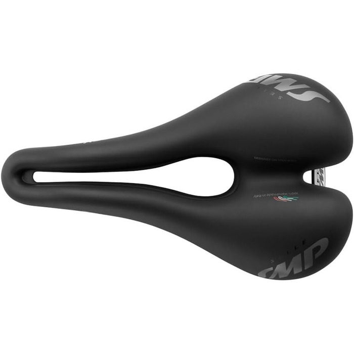 Велосипедне сідло SMP4Bike TRK, чорне, 28 x 16 см - комфорт для чоловіків