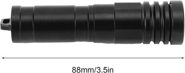 Ліхтар для дайвінгу Alomejor, водонепроникний LED ліхтар-лампа для підводного спорту, кемпінгу