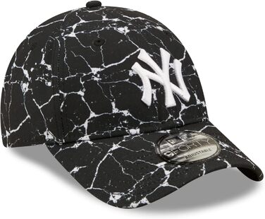 Кепка бейсболка New Era 9Forty Strapback Yankees Marble (Нью-Йорк Янкиз) оригінал