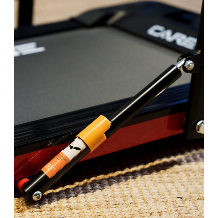 Біговий тренажер CARE FITNESS Jog 8: швидкість до 8 км/год, 4 функції, пульт ДК, комфорт та тихий мотор