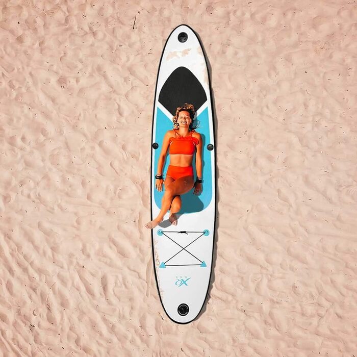 Професійна SUP-дошка XQ Max 305 см – комплект з насосом, ремкомплектом, страховочним шнуром і регульованим веслом