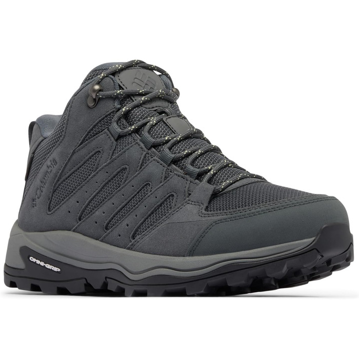Чоловічі трекінгові черевики Columbia Redmond™ IV Mid Waterproof, 42 EU, Graphite Citron Haze