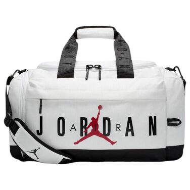 Спортивна сумка Jordan Jam Velocity 46L для чоловіків, біла, розмір S