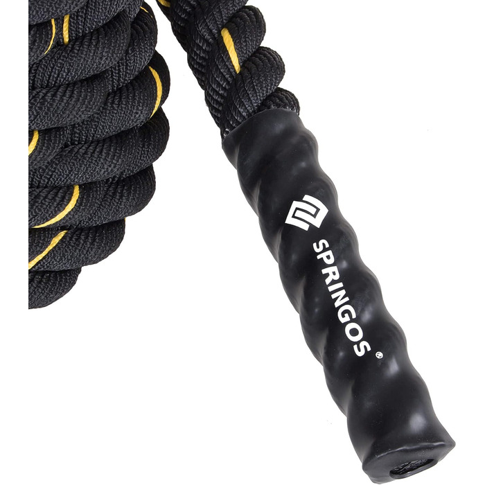 Батл-канат SPRINGOS Power Rope 9 м для кросфіту та силових тренувань