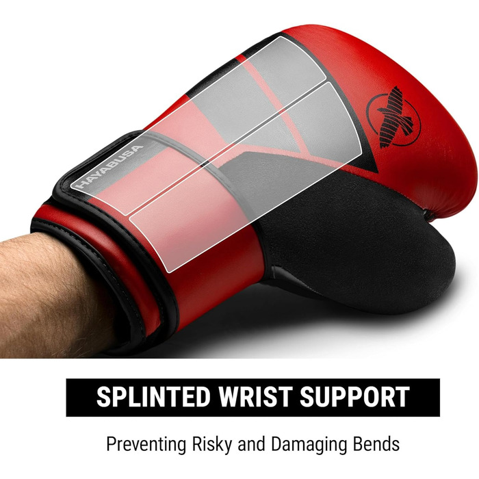 Боксерські рукавички Hayabusa S4 з екошкіри для чоловіків, жінок та дітей, різні ваги, для тренувань, спарингу, кікбоксингу, єдиноборств, Taekwondo, MMA, Muay Thai, 12oz, червоний колір