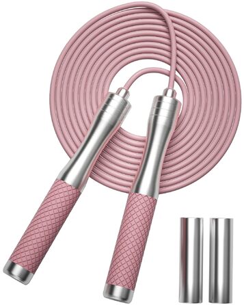 Скакалка Speed Jump для фітнесу: регульована довжина, алюмінієві та силіконові ручки, ідеально для тренувань, боксу, дому та спортзалу