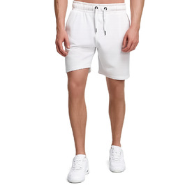 Чоловічі спортивні шорти Tazzio Sweatshorts для фітнесу та тренувань, білі, розмір L