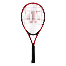 Тенісна ракетка Wilson All Court для чоловіків та жінок, серія Federer, універсальна для аматорів, червоний/білий/чорний, розмір 3