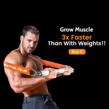 Набір еластичних стрічок DASKING для силових тренувань з штангою, фітнес-стрічки з відстібною штангою 98 см, набори для фітнесу вдома, обладнання для домашнього спортзалу