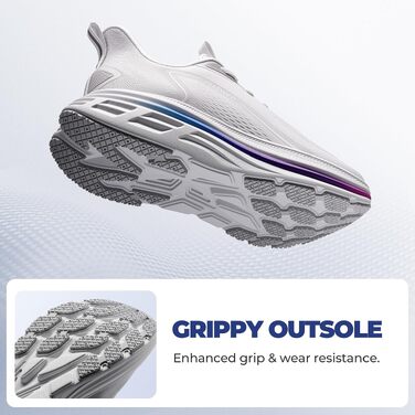 Жіночі спортивні кросівки ALLSWIFIT Slip-On: зручне взуття для фітнесу, тенісу та тренувань, білі, розмір 39 EU