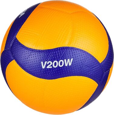 Волейбольний м'яч Mikasa V200W ÖVV, жовтий, стандартний розмір