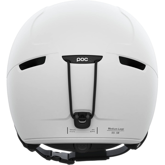 Легкий захисний шолом для лиж та сноуборду POC Obex Pure Hydrogen White M-L (55-58 см)
