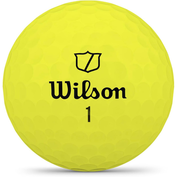 Гольф-м'ячі Wilson Staff Model, жовті, набір 12 шт