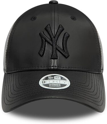 Кепка New Era WMNS 9Forty Adjustable NY Yankees чорного кольору, універсальний розмір