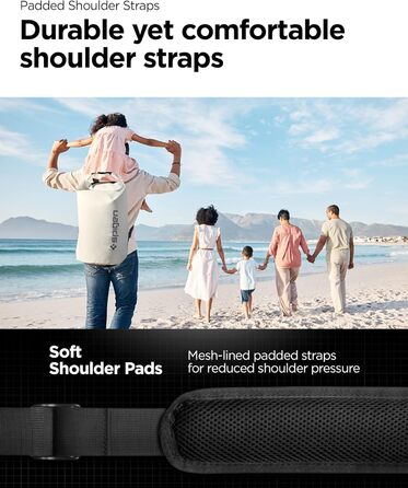 Водонепроникний мішок Spigen Aqua Shield 30L: Сумка для плавання, кемпінгу та водних видів спорту
