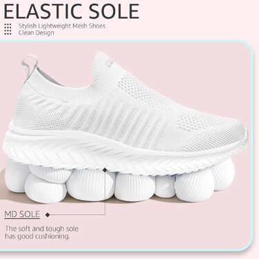 Жіночі кросівки Littleplum: дихаючі, легкі, для бігу та спорту. Чорно-білі, розмір 37 EU