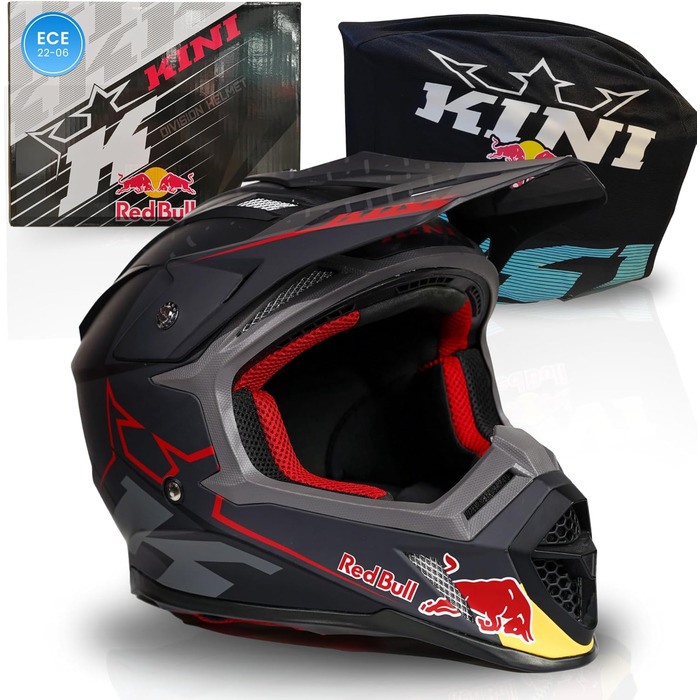 Чоловіча мотокросова кофта Kini Red Bu Division V2.3 XS, преміум-якість, для гонок, ендуро та кросу, сертифікована, дихає, підходить для захисту