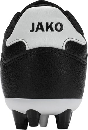 Дитячі футбольні бутси JAKO Classico II AG Jr - чорно-білі
