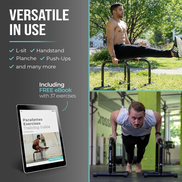 Паралелепи для підтягувань та віджимань PULLUP & DIP: сталеві міні-перекладини для калістеніки, гімнастики та занять на вулиці та в залі