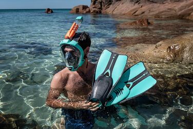 Плавці для плавання OCEAN REEF Duo, 7 кольорів, 2 розміри, для подорожей