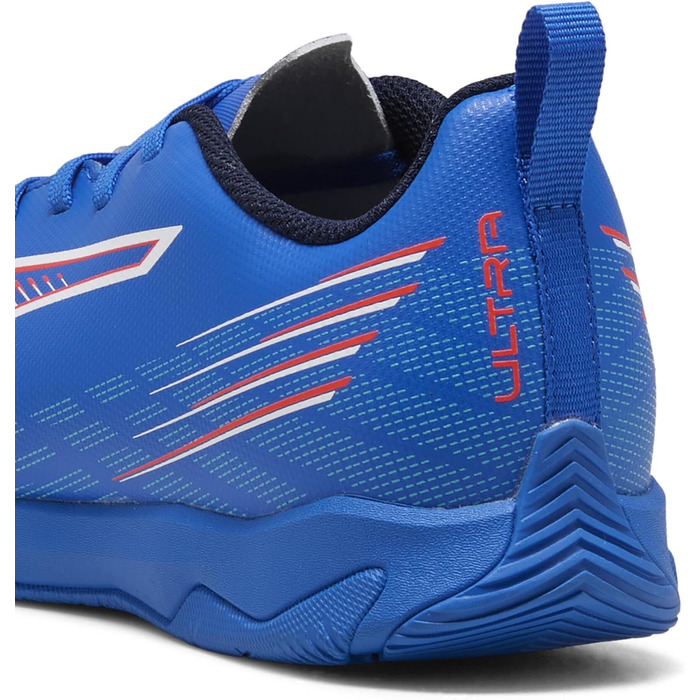 Дитячі футбольні бутси PUMA Ultra 6 Play It Jr (35 EU, Ultra Blau Puma Weiß Leuchtend Rot)