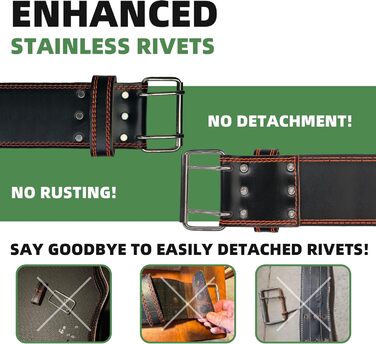 Пояс для важкої атлетики з екошкіри, 6 мм, підтримка спини, подвійна застібка, для важкої атлетики, пауерліфтингу, присідань та станової тяги, XX-Large, помаранчевий/червоний, візерунок 'Захід сонця'