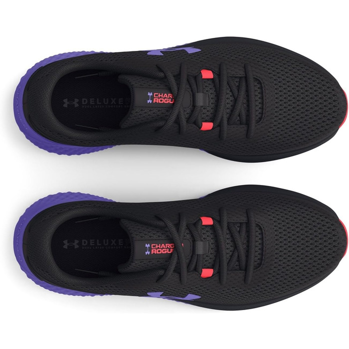 Кросівки жіночі Under Armour Charged Rogue, чорний/фіолетовий, 37.5 EU