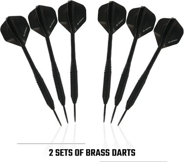 Дартс-набір Mission Darts Home Center з мішенню, 2 комплектами дротиків і пазловою окантовкою