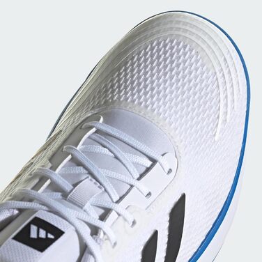 Волейбольне взуття Adidas Novaflight для чоловіків, 44 2/3 EU, білий, чорний, royal blue