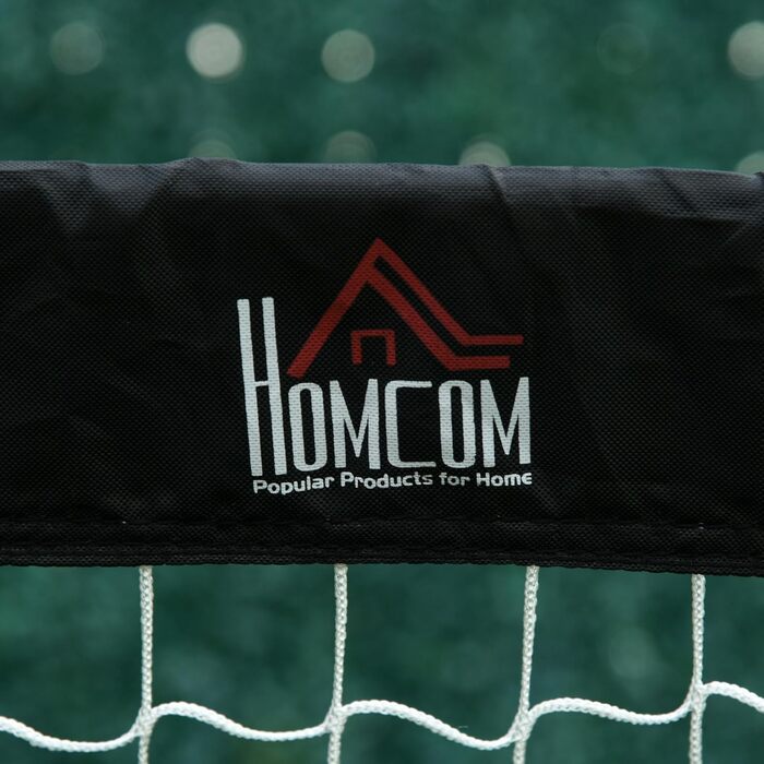 Дитячі футбольні ворота HOMCOM, набір 2 шт, складані, метал і оксфорд, для вулиці, 183x90x90 см, помаранчеві