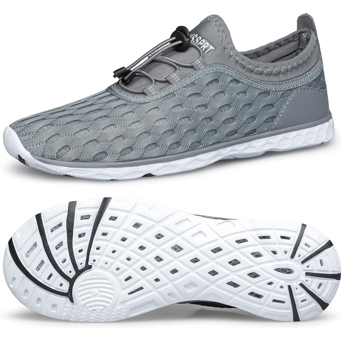 Жіночі водяні черевики DOUSSPRT, спортивні, швидковисихаючі, сірі (36 EU)