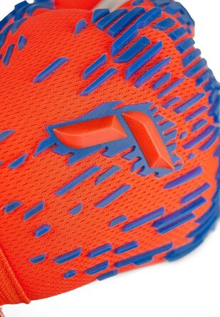 Воротарські рукавички Reusch Attrakt Freegel Silver, унісекс, розмір 8.5, помаранчево-сині