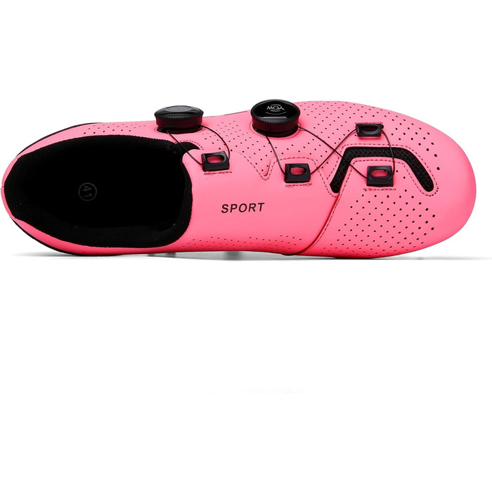 Жіночі велотуфлі SDEQA для Peloton, Look, SPD, SPD-SL, Delta Lock. Рожеві, 40 EU