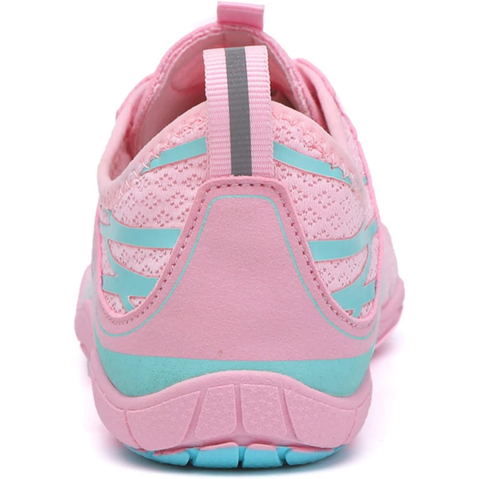 Чоловічі та жіночі аквашузи для плавання та відпочинку на пляжі. Легкі, дихаючі, з антиковзким покриттям. Розмір EU 42, колір рожевий