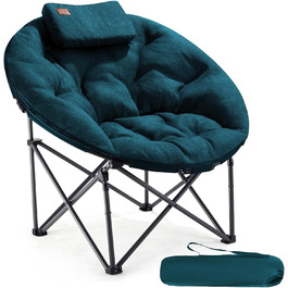 Крісло для кемпінгу EVER ADVANCED Luxus Moonchair XXL: велике, складне, 150 кг, зелене