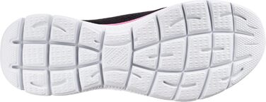 Кросівки жіночі Skechers Summits Perfect Views чорні з рожевою окантовкою, 39 EU, сітка