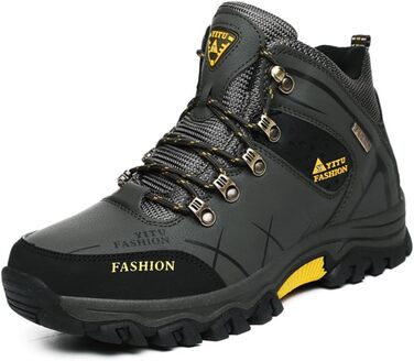 Чоловічі трекінгові черевики Littleplum, водонепроникні, дихаючі, з підкладкою, антиковзаюча підошва, високий верх, спортивні, зелені, 43 EU