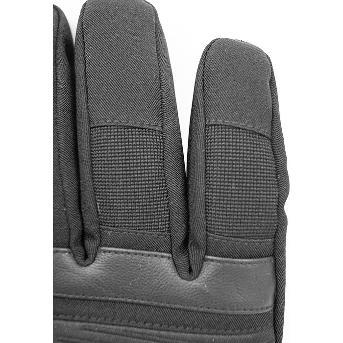 Чоловічі зимові рукавички Reusch Venom R-Tex, водонепроникні, дихаючі, утеплені, чорні/білі, розмір 10