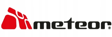 Мережа для бадмінтону зі стійками, регульована, портативна Meteor 4,1 x 2,2 м