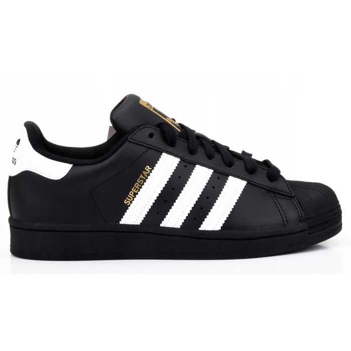Кросівки adidas Superstar чорні/білі EG4959 шкіряні, розмір 40 2/3