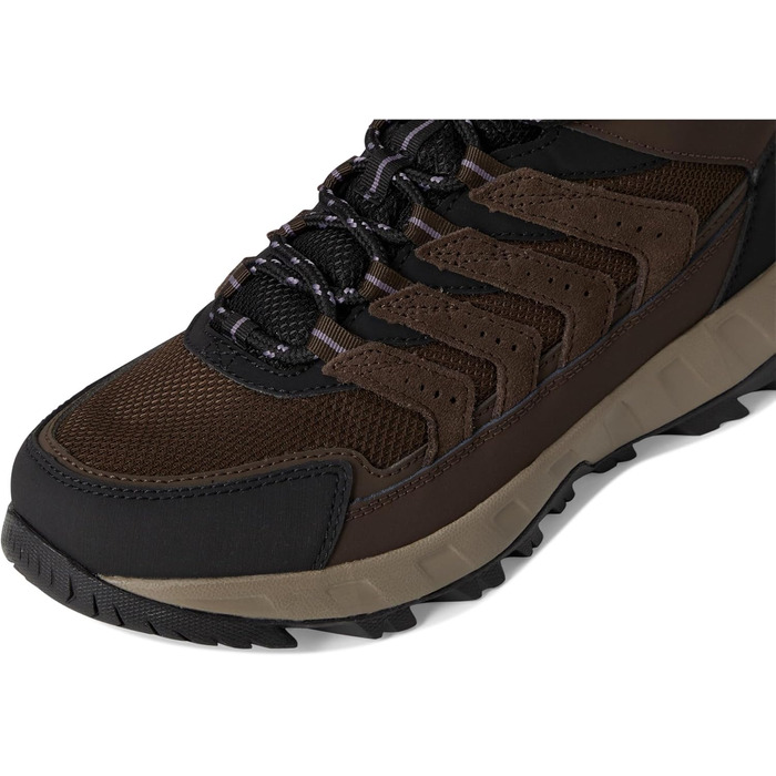 Туфлі для хайкінгу Columbia Strata Trail Mid Waterproof жіночі, 41 EU, Cordovan Granit Purple