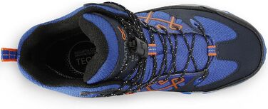 Дитячі черевики Regatta Samaris III для ходьби та походів, 32 EU, Оксфорд, Синій/Помаранчевий