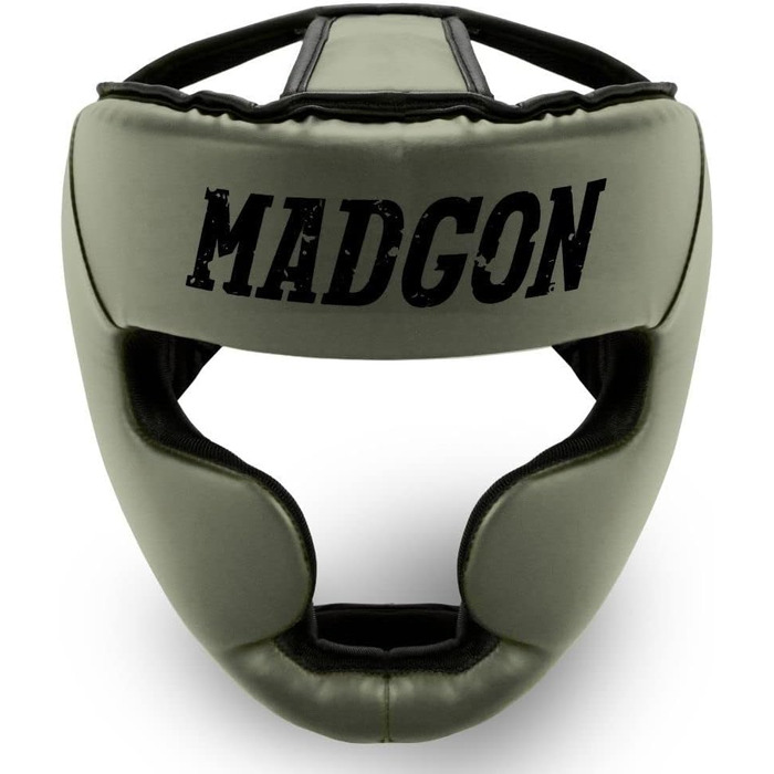 MADGON Преміум шолом для боксу та MMA з захистом обличчя, максимальним захистом і оглядом, для боксу, кікбоксингу, єдиноборств, спарингів