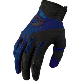 Рукавички O'NEAL для мотоцикла та велосипеда: MX, MTB, DH, FR, Downhill, Freeride. Міцні, гнучкі, дихаючі, блакитно-чорні