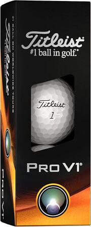 М'яч для гольфу Titleist Pro V1 2023, преміум якість