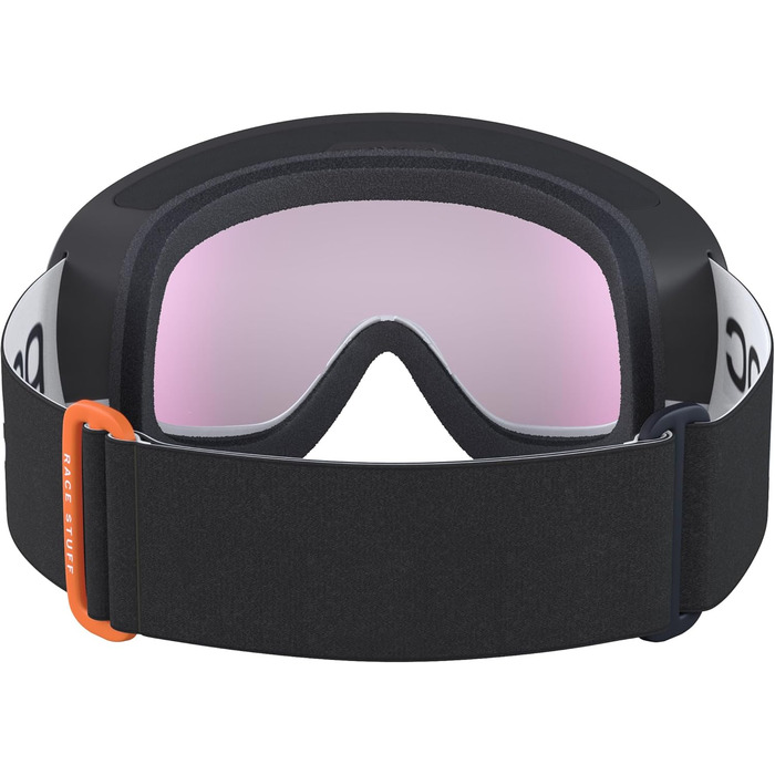Гірськолижна маска POC Fovea Mid Clarity Comp, унісекс, універсальний розмір, чорна, лінзи для слабкого освітлення