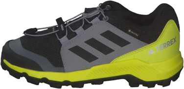 Дитячі трекінгові черевики Adidas Terrex Gore-Tex (36 EU, чорний/сірий/жовтий)