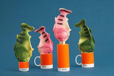 Термобутилка PANTONE 500 мл, подвійні стінки, нержавіюча сталь, герметична, помаранчева 021C