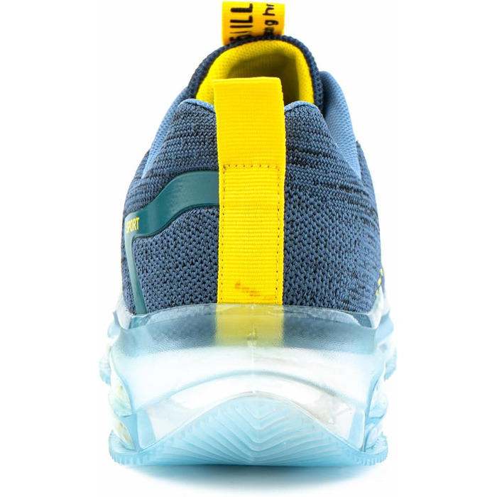 Кросівки чоловічі Hitmars з повітряною подушкою, розмір 39-48, блакитні, 45 EU