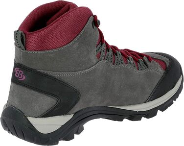 Черевики трекінгові Bruetting Mount Bona High, 37 EU, сірий/бордовий